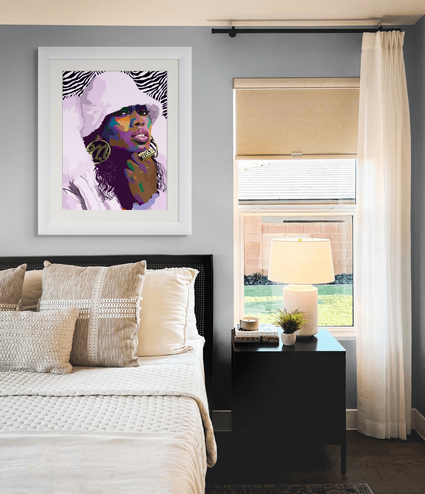 Misdemeanor – Missy Elliot-Inspired Limited Edition Giclée Art Print – Wall Decor by Vakseen