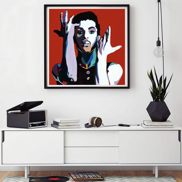Prince portrait art - Limited Edition Giclee Art Prints & Wall Decor - Vakseen Art