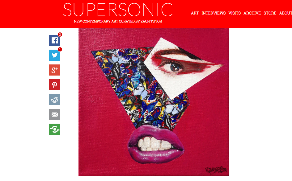 Supersonic Art Features #VakseenArt