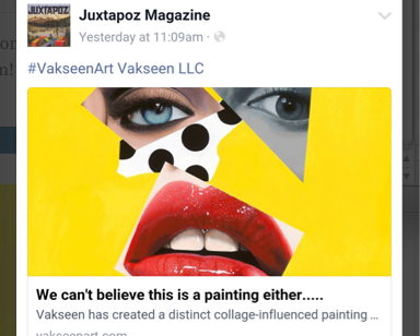 Juxtapoz Magazine Features #VakseenArt