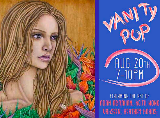 Spitz in Los Feliz’s “Vanity Pop” Pop-up Show August 20th
