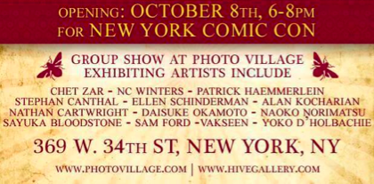 The Photo Village’s “The Hive Exhibition″ Opening Oct 8th