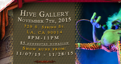 Hive Gallery’s “Master Blasters of Sculpture 7” Opening Nov 7