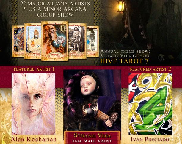 The Hive Gallery’s “Hive Tarot 7” Opening Jan. 9th