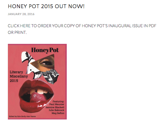 Honey Pot Magazine Features #VakseenArt