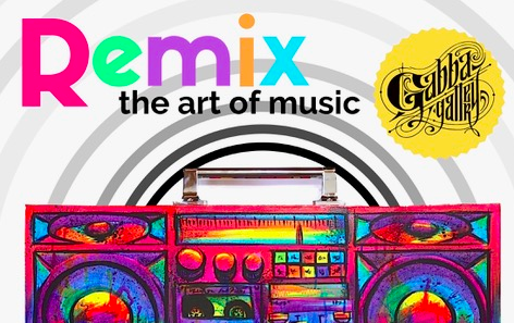Gabba Gallery’s “Remix: The Art of Music” Opens August 4th