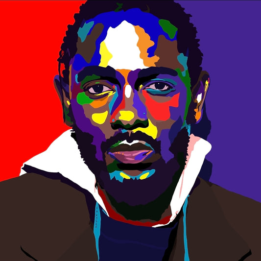 K. Dot – Kendrick Lamar 1/1 Original Painting by Vakseen