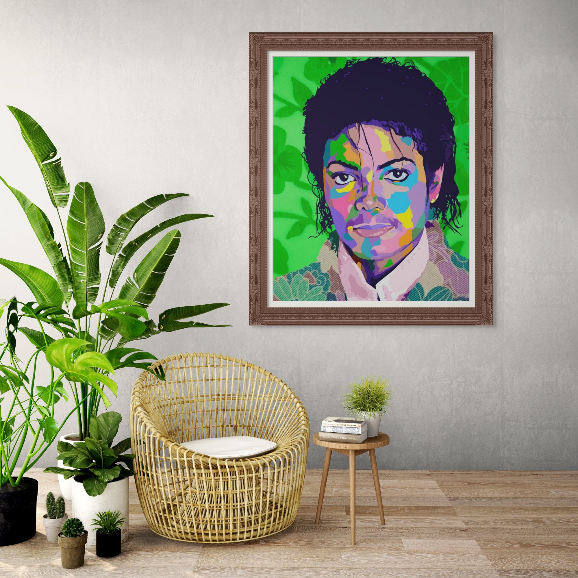 Human Nature - Michael Jackson portrait art - Limited Edition