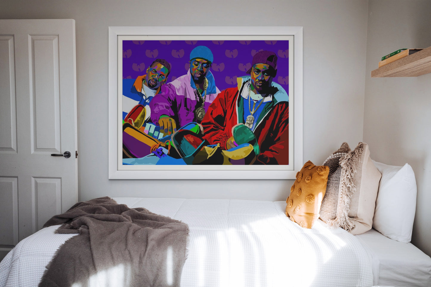 Ironman - Ghostface Killah Cappadonna Raekwon portrait art - Limited Edition Giclee Art Prints - Vakseen Art