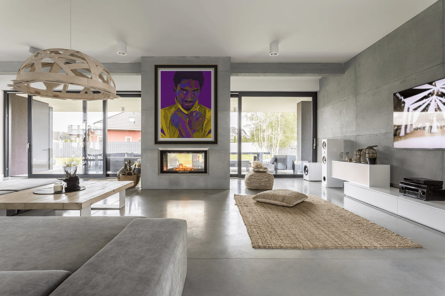 Mamba Forever - Kobe Bryant inspired Portrait - Limited Edition Giclee Art Print & Wall Decor - Vakseen Art