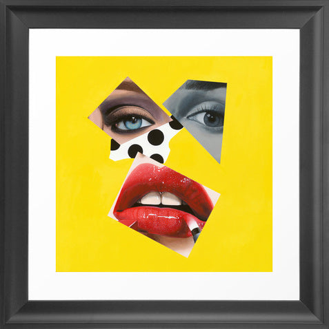 Vakseen Art - No Filter Me - Vanity Pop - Limited Edition Giclee Art Print & Wall Decor