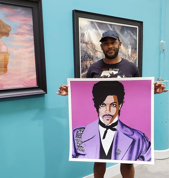 Prince portrait art - Limited Edition Giclee Art Prints & Wall Decor - Vakseen Art