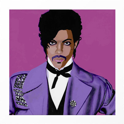 Prince portrait art - Limited Edition Giclee Art Prints & Wall Decor - Vakseen Art