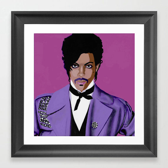 Prince portrait art - Limited Edition Giclee Art Prints & Wall Decor - Vakseen Art
