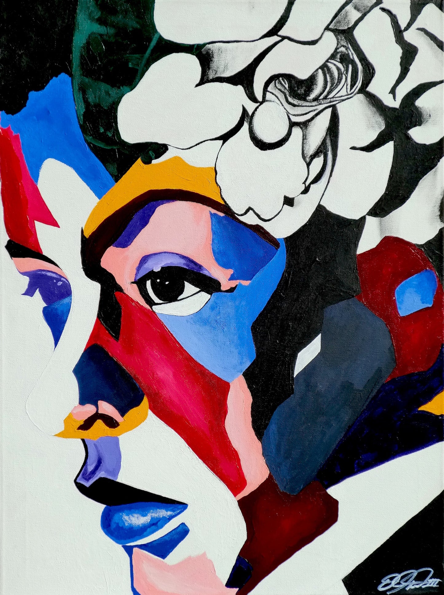 Heartache Sit Down - Billie Holiday portrait art - Limited Edition Giclee Print & Wall Decor - Vakseen Art