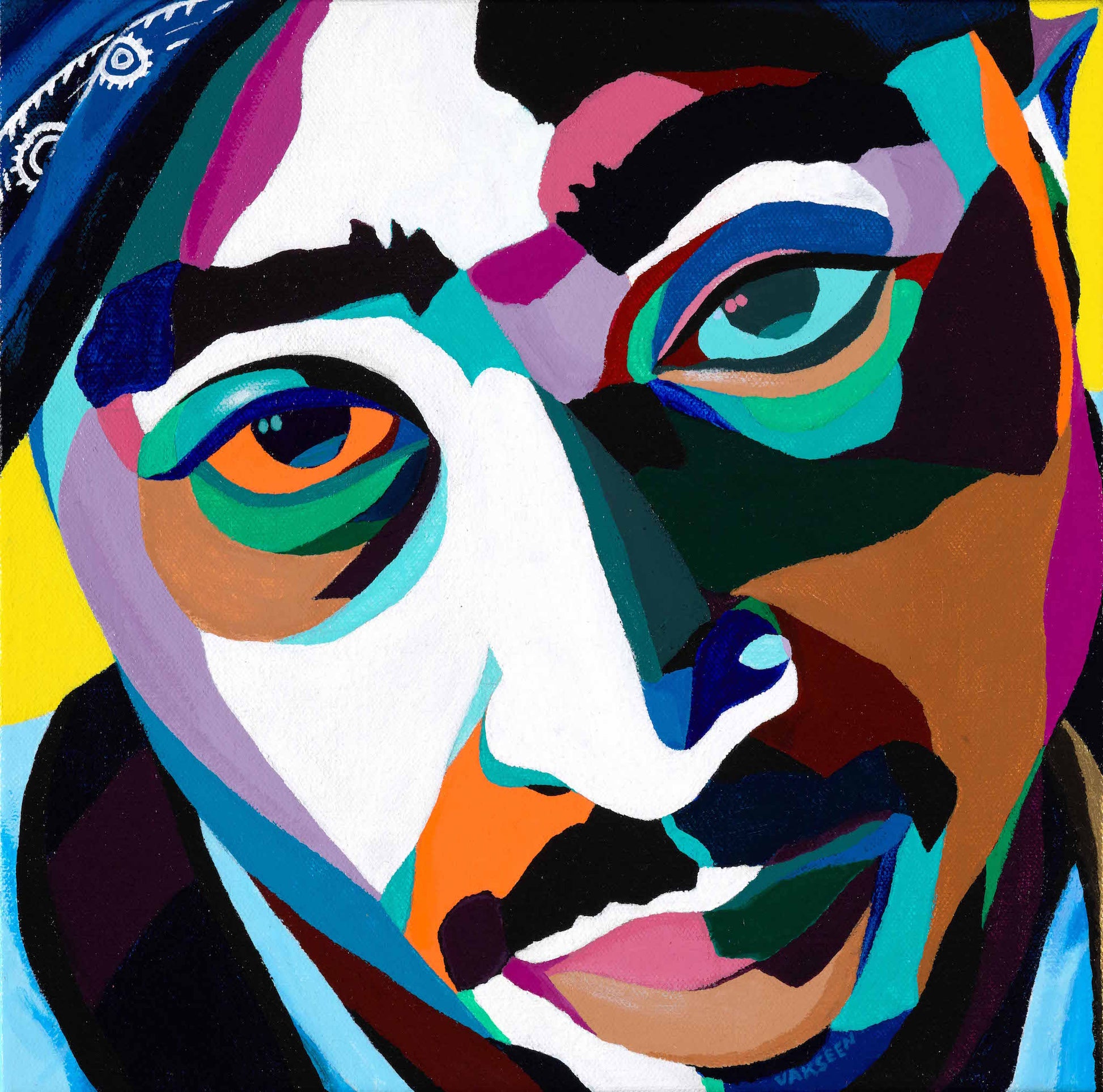 2Pac portrait art - Limited Edition Giclee Print & Wall Decor - Vakseen Art