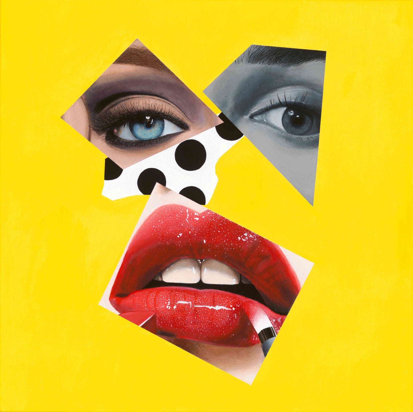 Vakseen Art - No Filter Me - Vanity Pop - Limited Edition Giclee Art Print & Wall Decor