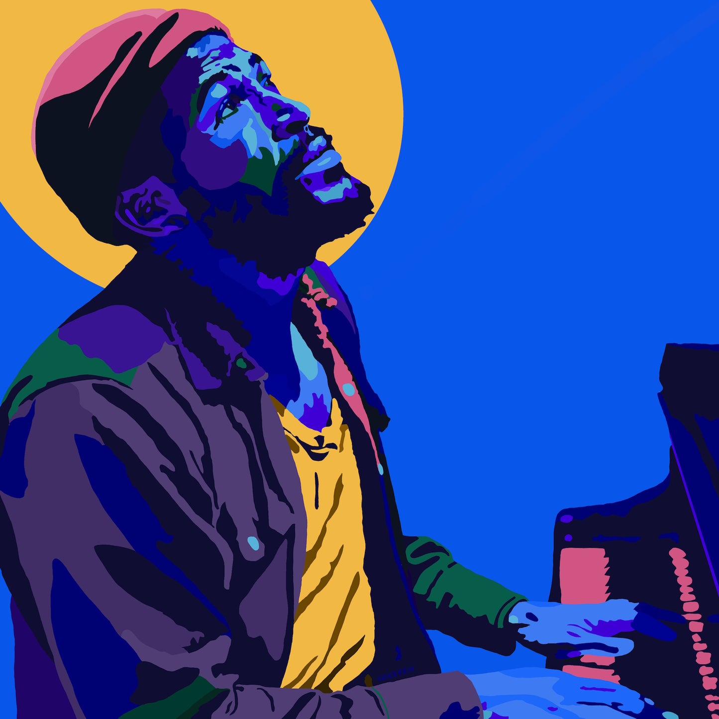 Marvin Gaye portrait art - Limited Edition Giclee Art Print