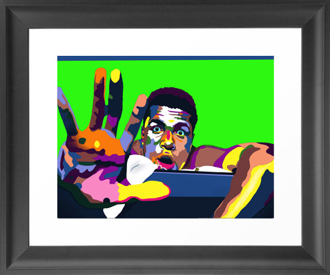 Muhammad Ali portrait art - Limited Edition Giclee Art Prints - Vakseen Art
