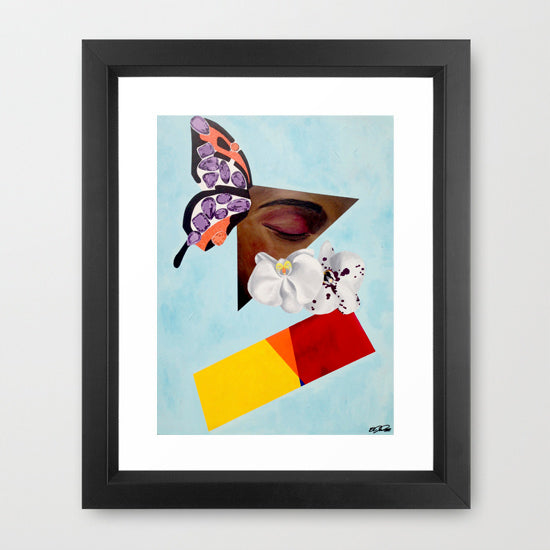 Madam Renaissance - Abstract portrait Art - Vanity Pop - Collage Portrait - Original Acrylic Painting & Wall Decor - Vakseen Art
