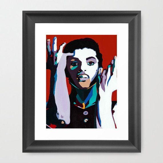 Prince portrait art - Limited Edition Giclee Art Prints & Wall Decor - Vakseen Art