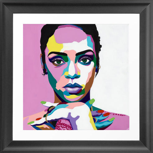 Rihanna portrait - Limited Edition Giclee Art Prints & Wall Decor - Vakseen Art